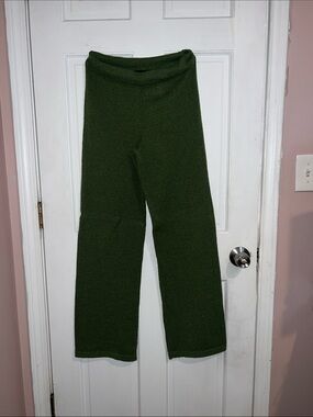 Cozy Olive Green  Fleece Pants